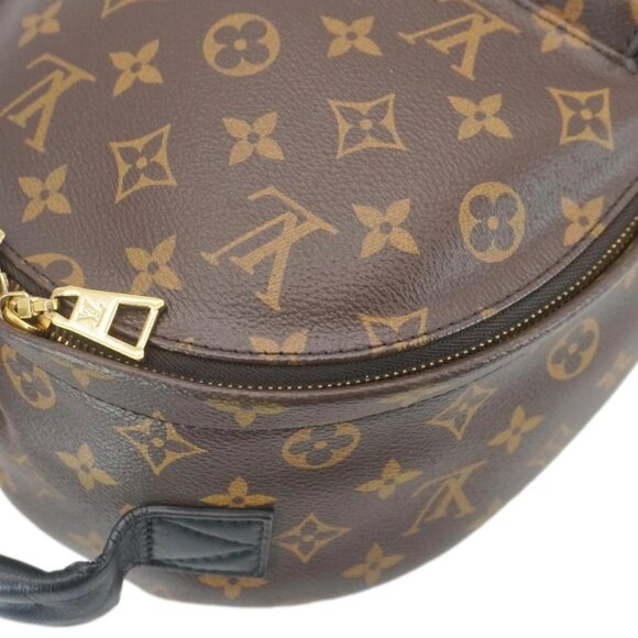 LOUIS VUITTON  Palm Springs PM Monogram Canvas Backpack Brown main image 15